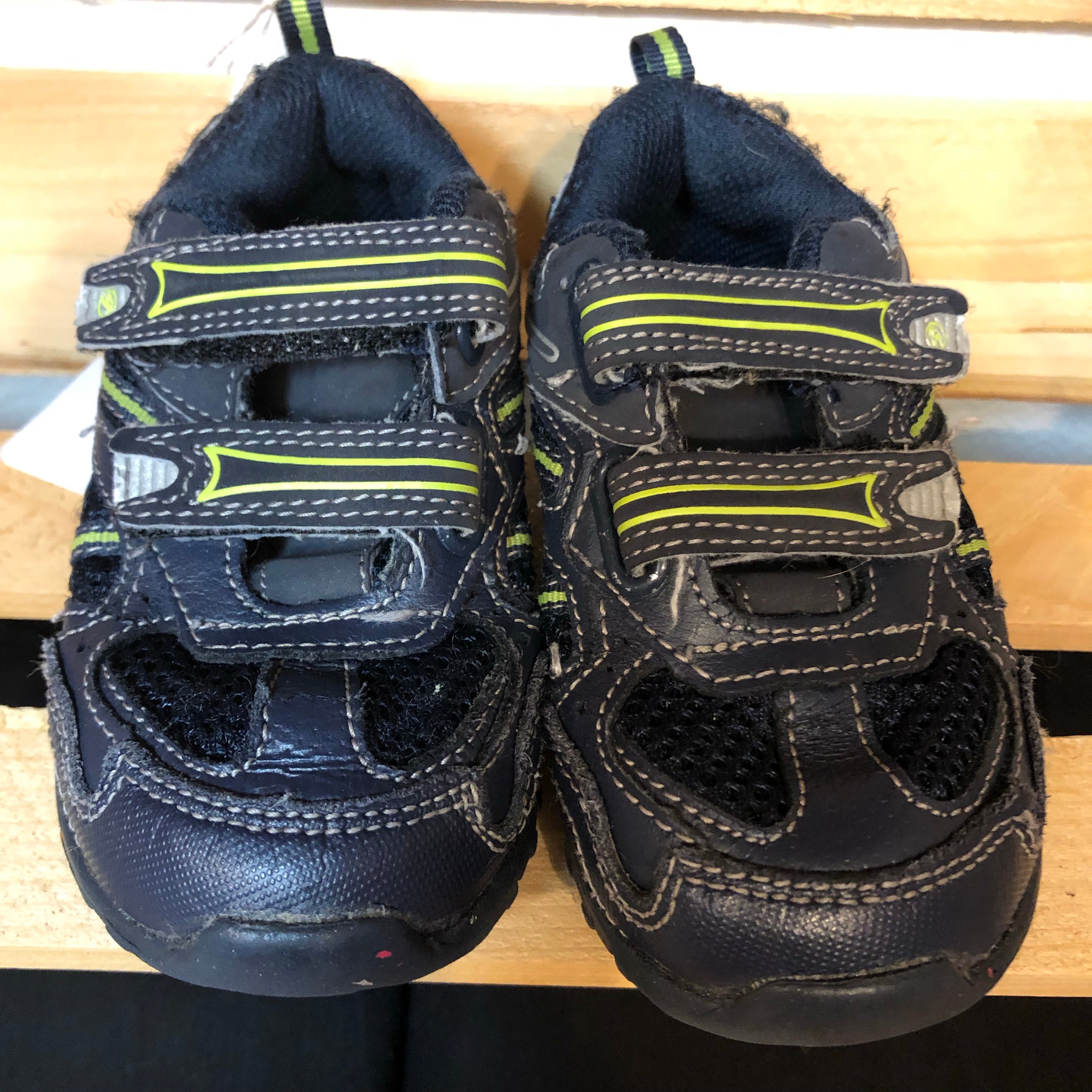 Size 8 Stride Rite Navy Sneakers