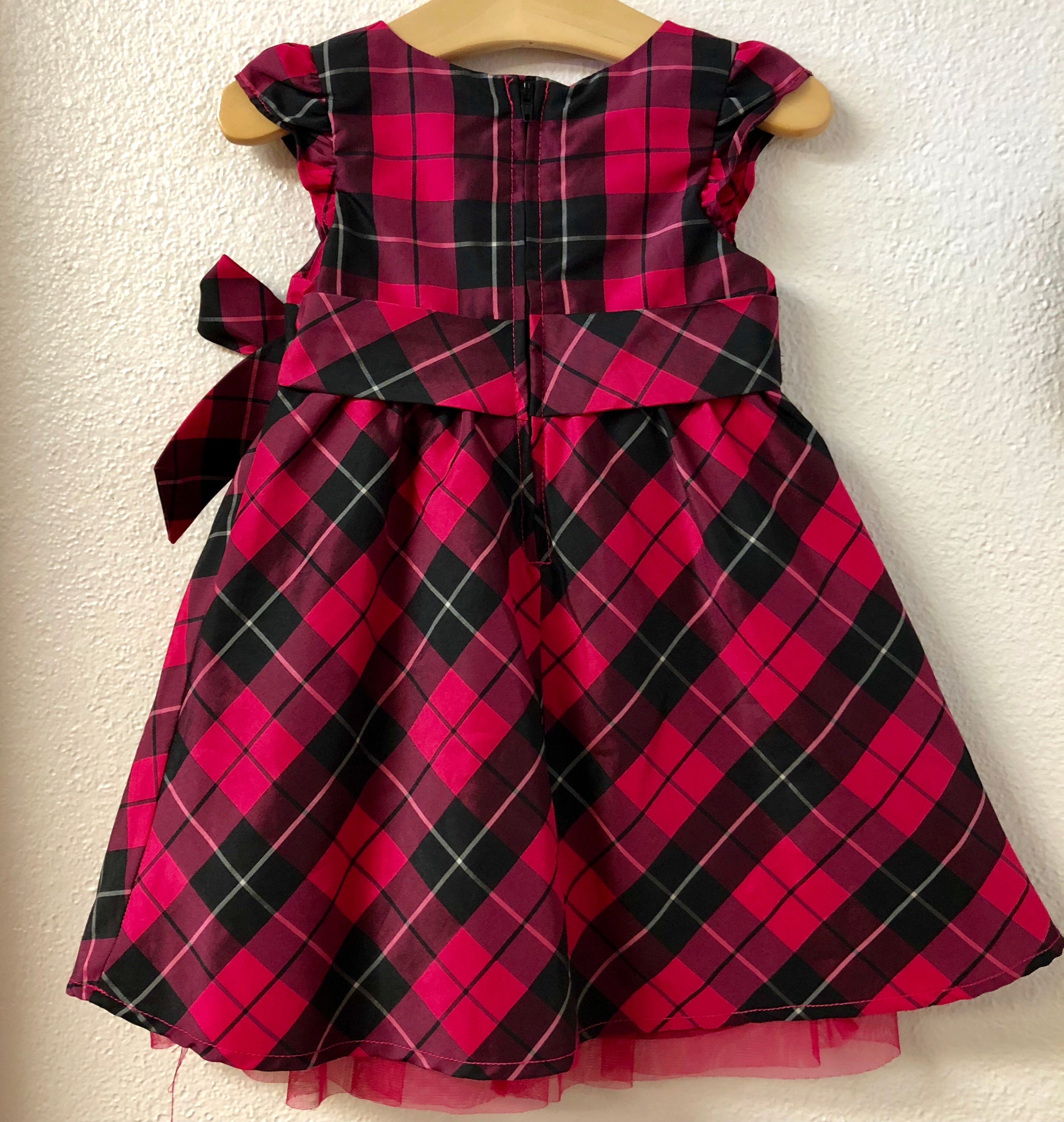 2T Old Navy Pink Plaid Dress